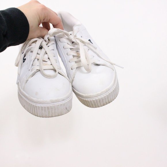 *Womens Fila Panache Platform Athletic Shoe - White 6 - Picture 5 of 7